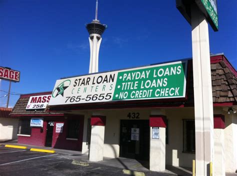 Payday Loan Centers Las Vegas Near Me